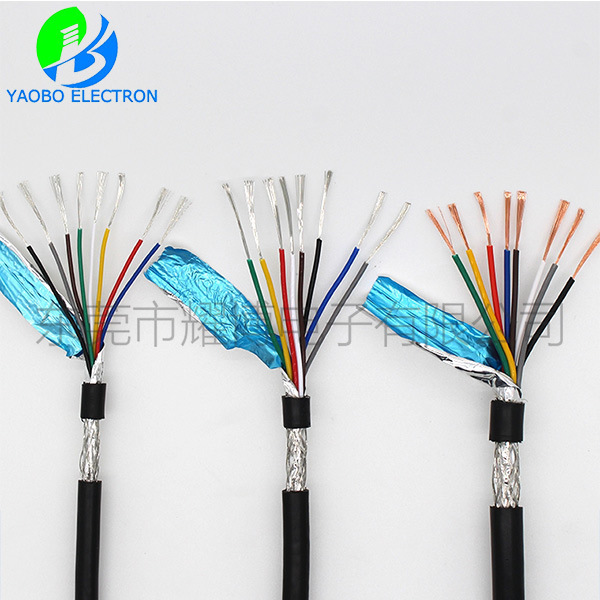 2725多芯线 美标屏蔽线带编织28AWG 26AWG 24AWG 22AWG 20AWG