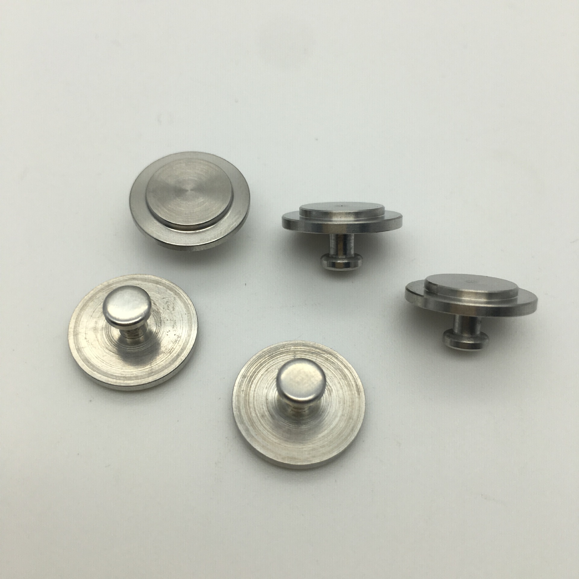 现货自动车件适用于硅胶手环扣小米3代铝磨砂高光金属扣五金配件