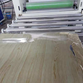 大板贴纸机设备图片 热熔胶贴面设备 密度板板材覆膜机械