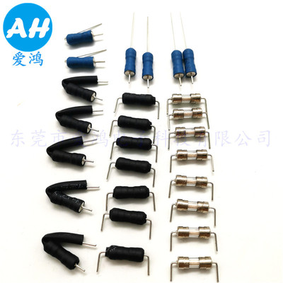 加工定制3.6*10玻璃保险管防雷击灌砂T2A弯角成型套管1A3.15a|ms