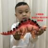 Dinosaur, realistic big toy from soft rubber plastic, makes sounds, tyrannosaurus Rex