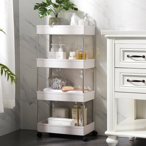 Bathroom storage rack floor-standing toilet toilet basin rack plastic washbasin storage storage rack bathroom storage rack