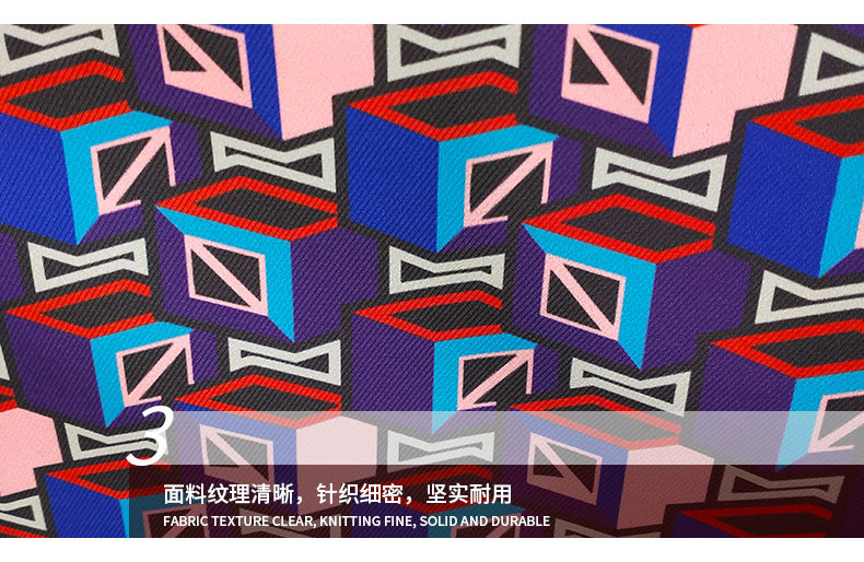Cavalry diagonal printed composite fabric, waterproof Oxford fabric, double-back student bags, casual bags, mommy bags and other fabrics detail image 7