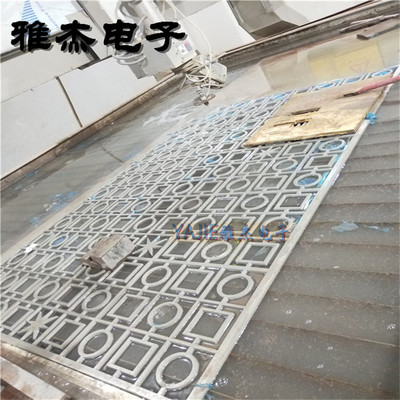 Aluminum Fengshui cutting Copper thickening Acrylic Fibreboard Waterjet cutting Foam cutting machining