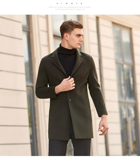 Manteau homme en Laine - Ref 3419538 Image 31