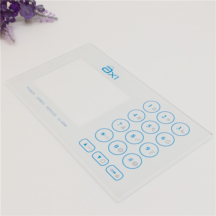 东莞开关钢化玻璃面板 玻璃开关面板 智能触摸开关钢化玻璃面板