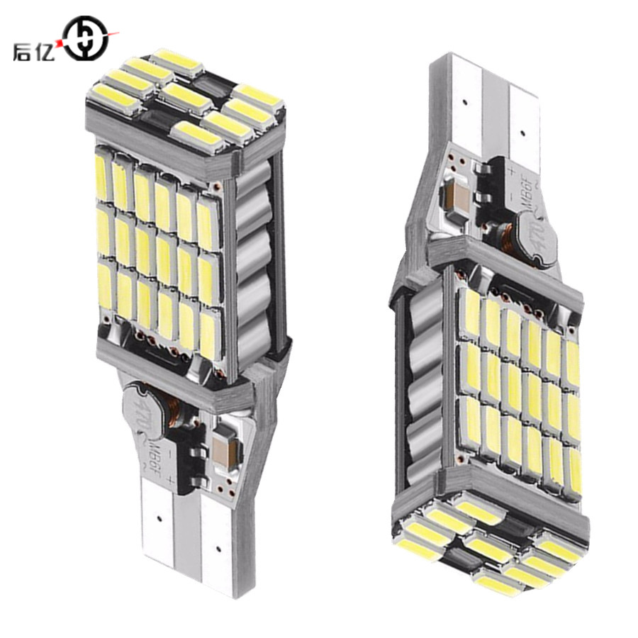 后亿T15 45SMD 解码高亮 汽车LED改装倒车灯 T15 4014 45SMD W16W