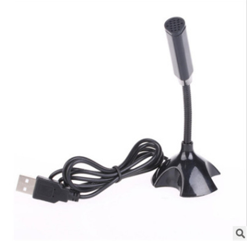 (2개) 국경 USB 컴퓨터 마이크 QQYY 음성 채팅 마이크 노트북 K 노래 녹음 마이크 제조 업체