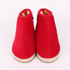 Keep warm winter footwear with zipper suitable for men and women, for middle age