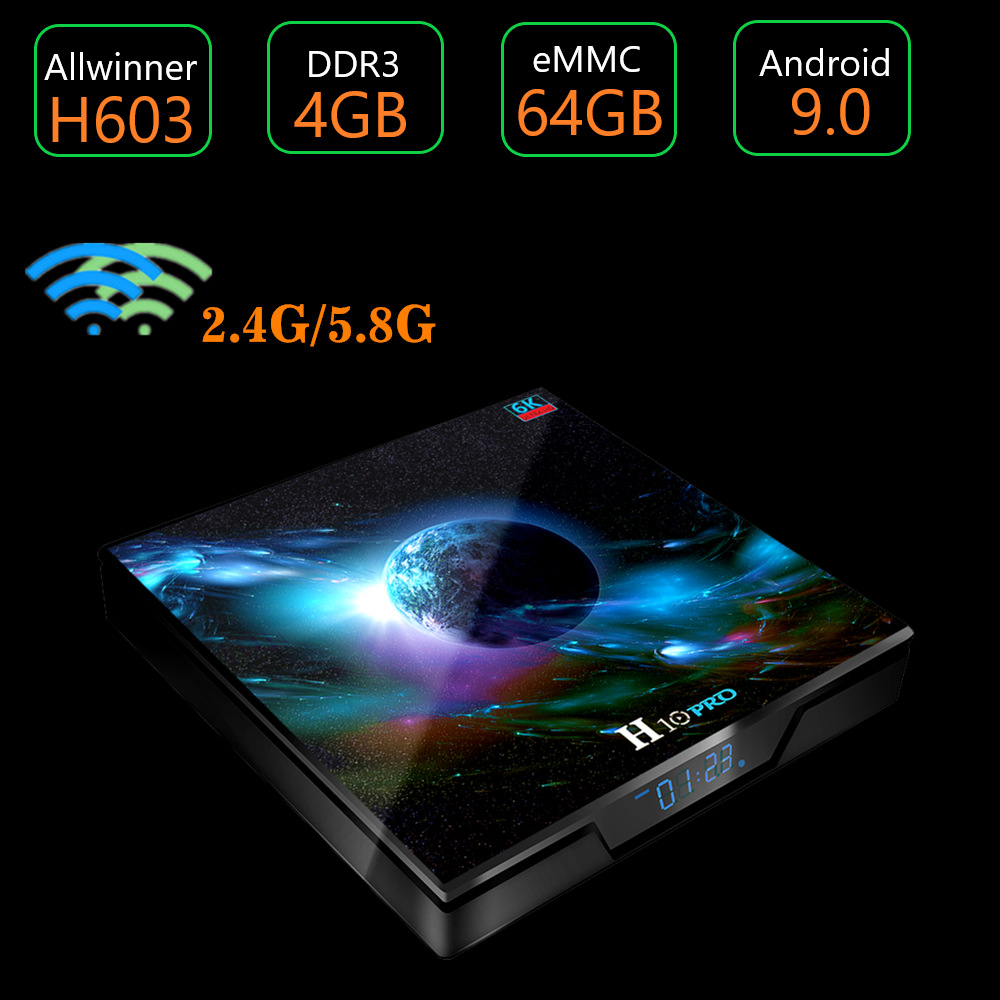 TV Box H10 PRO Android 9.0 - Ref 3424459 Image 1