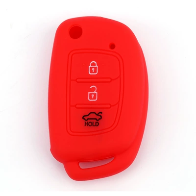 Car key cover suitable for modern Car key bag - red