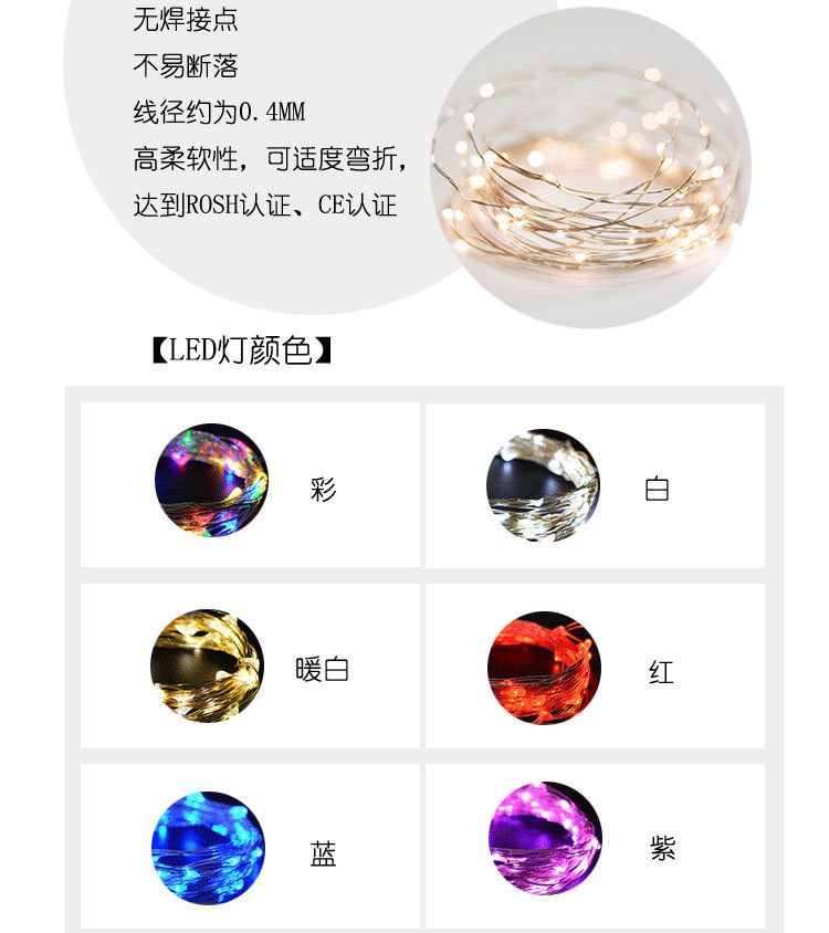 包装盒配件 小彩灯led灯光礼品盒氛围灯 开盖即亮礼盒1米长-阿里巴巴