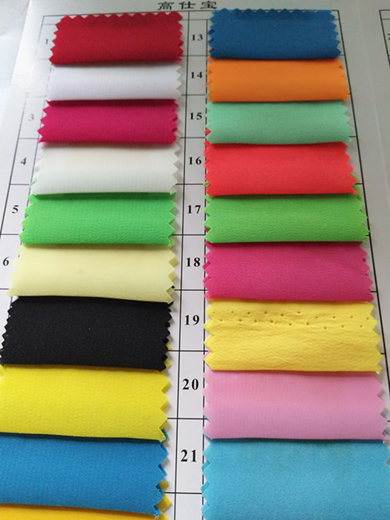 高仕宝 素色高丝宝雪纺布料 舞台演出服汉服里布包边高丝宝面料