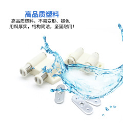 左鋼雙門碰按彈式磁碰珠櫥衣櫃門按壓式反彈器免拉手彈簧櫃吸批發