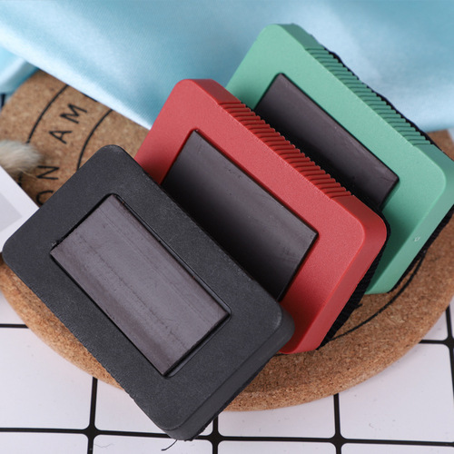 Magnetic small board eraser drawing board eraser velvety cloth eraser teaching training special board brush dustless board brush board eraser wholesale 