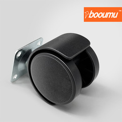 廠家1.5寸2寸平板萬向輪帶剎萬向輪家具辦公椅輪子輪轉椅平板腳輪