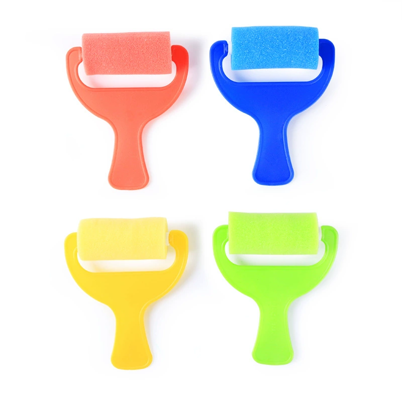 Children's sponge pigment seal, DIY