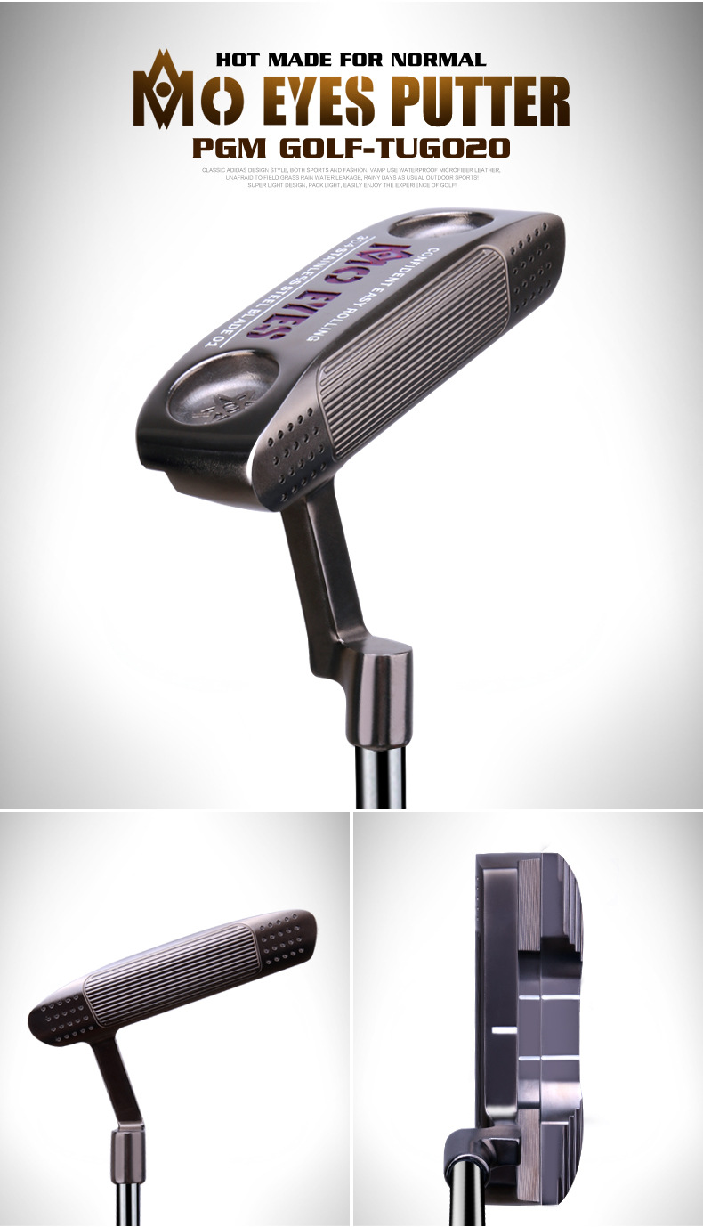 Gậy golf PGM đầu gậy bán nguyệt rèn sắt mềm 304, thiết kế trọng tâm thấp — TUG021-Vàng, TUG021-Màu Bạc, TUG021-màu súng, TUG020-Vàng chi tiết 11