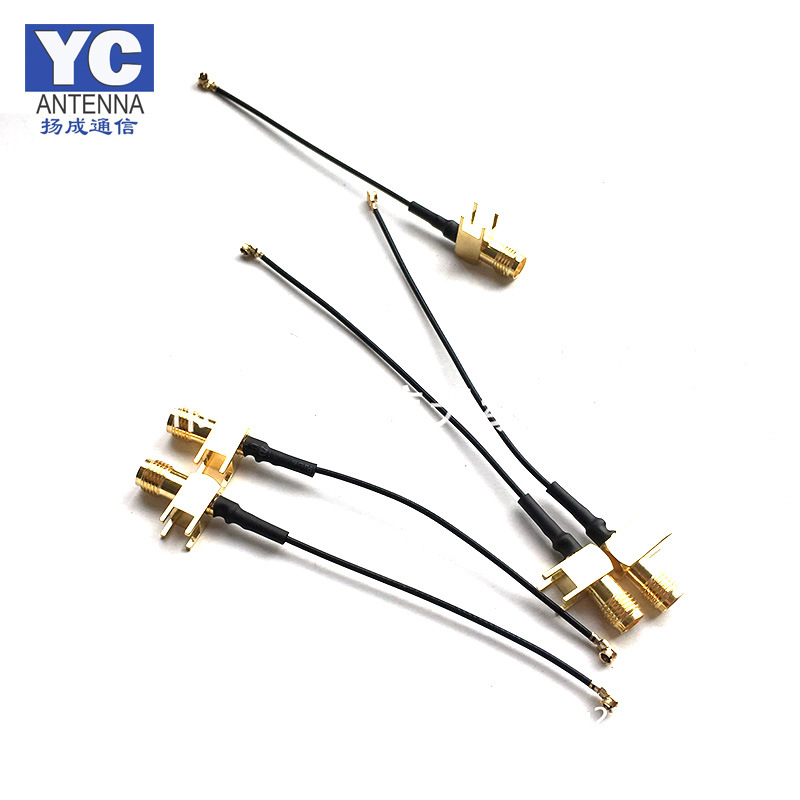 RF射频同轴连接线SMA公转银线 电脑产品WIFI网卡延长线SMA公