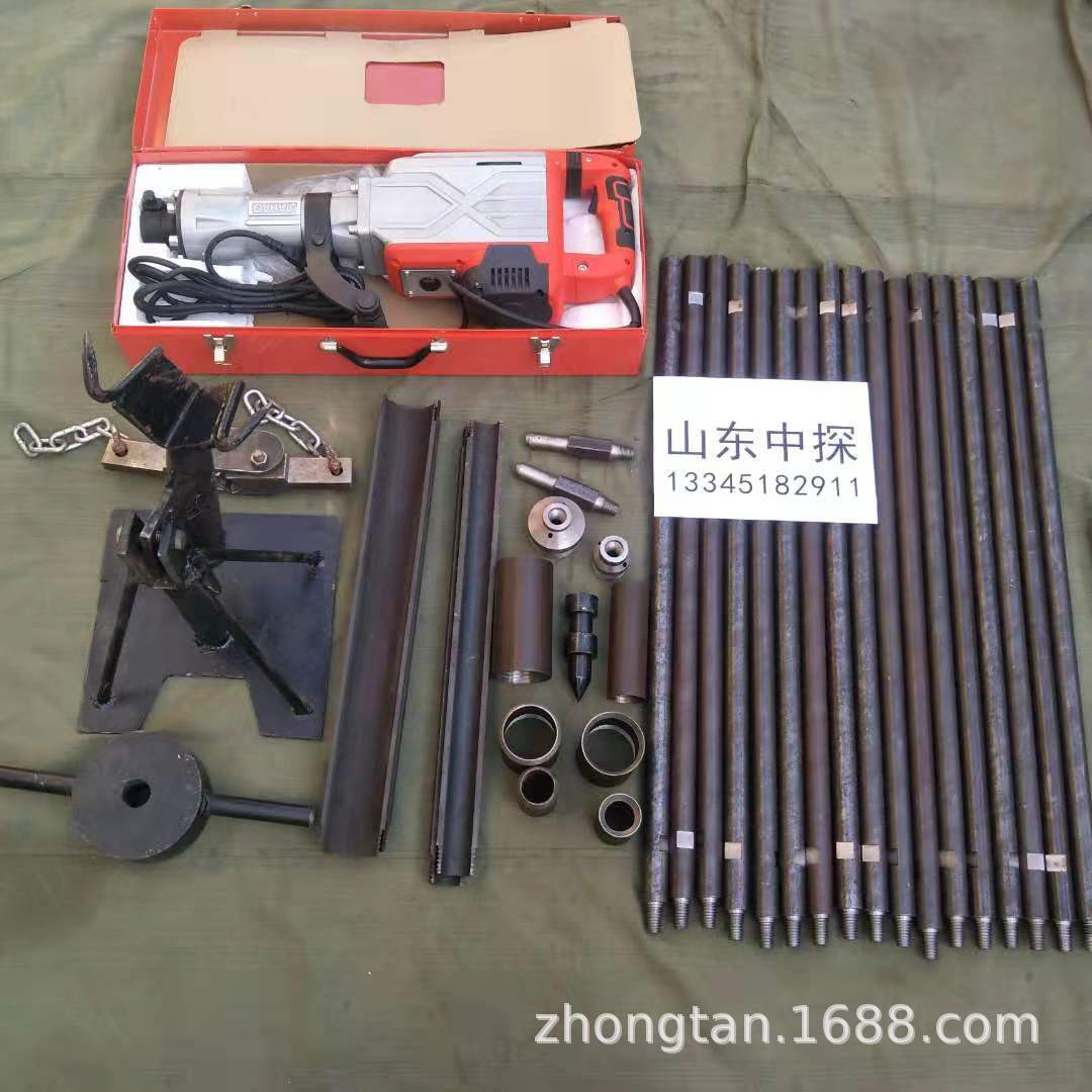 湖南省供应电动手持取土钻机 沙土淤泥取样取芯设备 轻便取土钻机