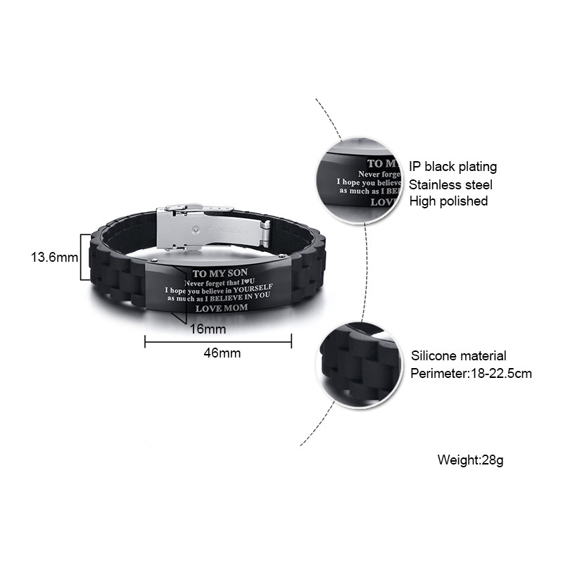 Mode Géométrique Acier Inoxydable Tresser Hommes Bracelet display picture 2