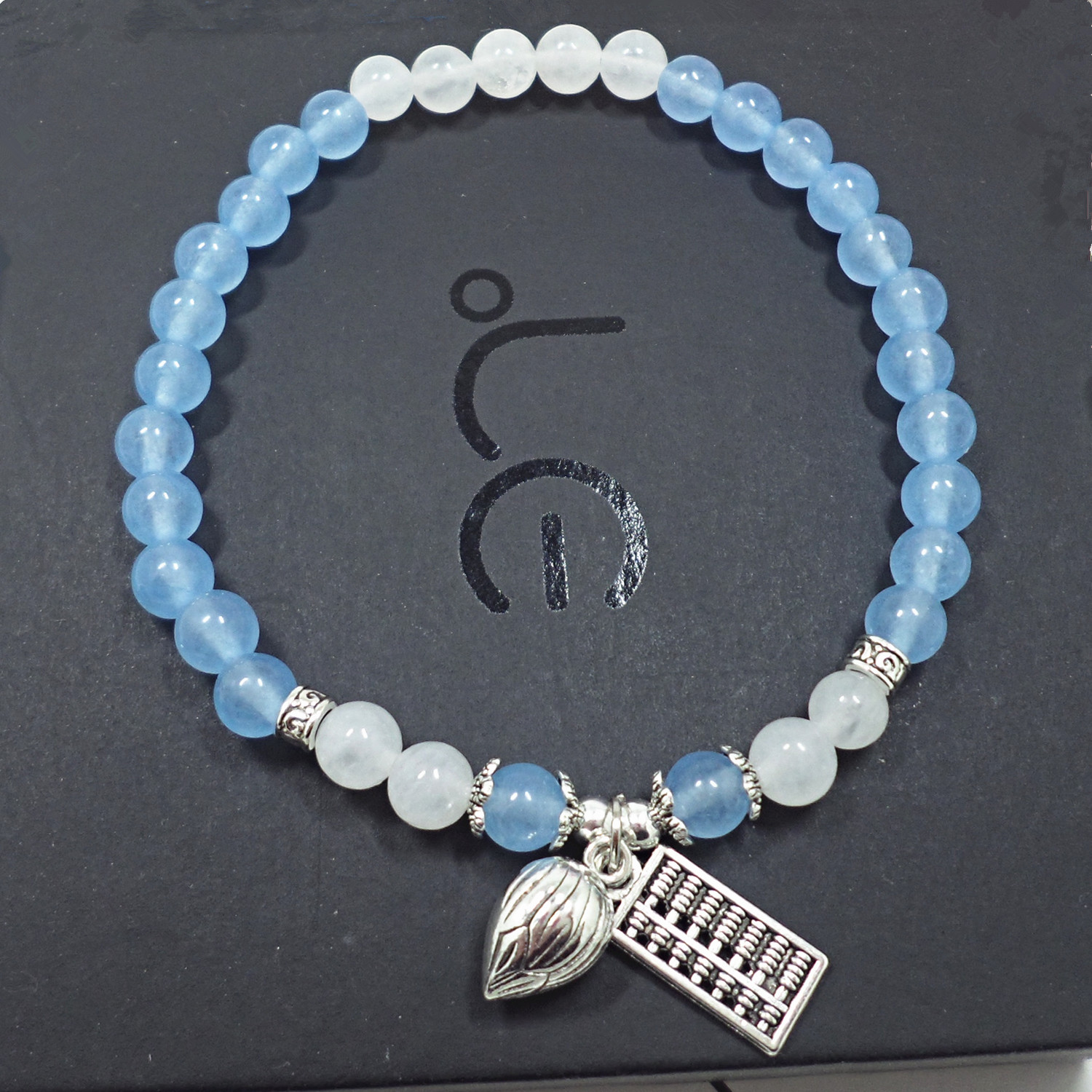 Pink Crystal Lotus Bell anklet female fashion purple agate retro summer girl ethnic style anklet wholesale