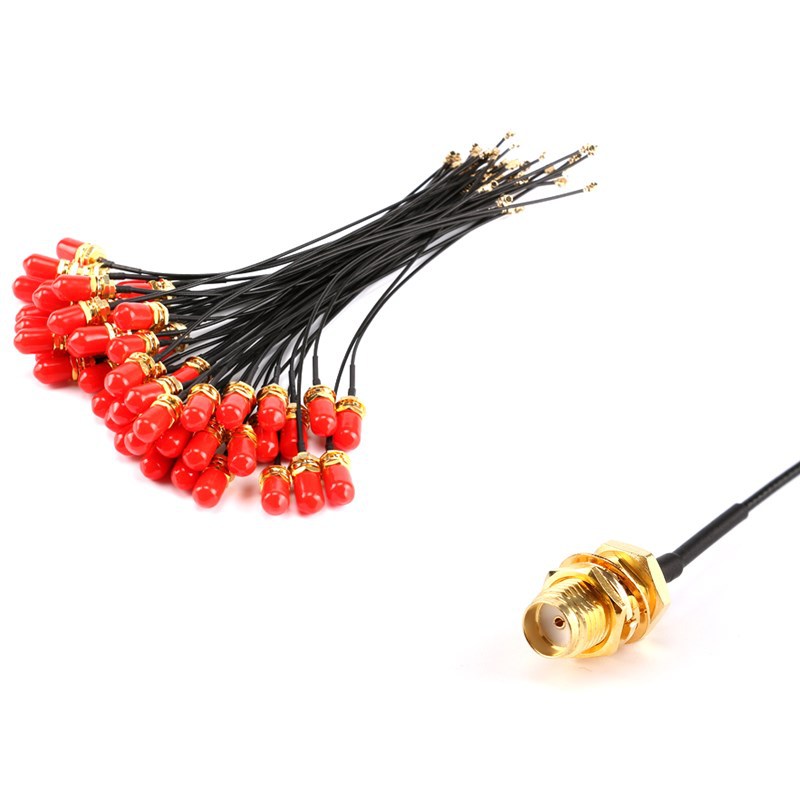 IPEX转SMA-K母外螺内孔 U.F.L网卡WIFI 5G/ 4G/3G/2,4G射频连接线