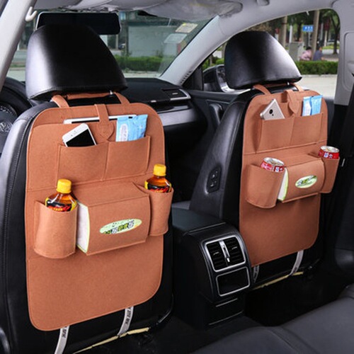 Car seat storage bag hanging bag car seat back storage bag car supplies multifunctional car storage storage box
