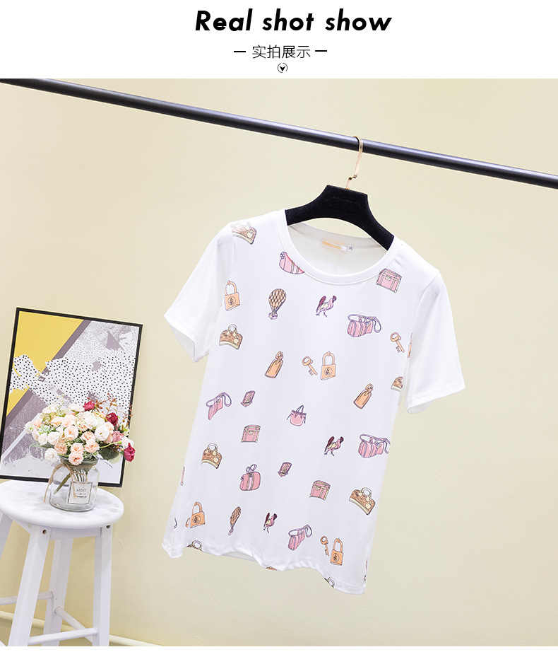 T shirt femme en Coton - Ref 3315540 Image 30