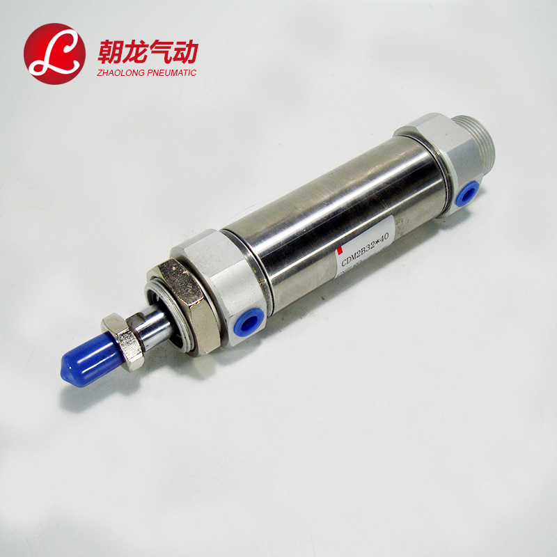 厂家批发不锈钢迷你气缸CDM2B40*50 75 100小型直筒气缸活塞气缸
