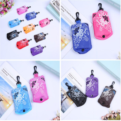 goods in stock wholesale Butterflies fold Shopping bag portable Storage Bags Customized advertisement logo direct deal