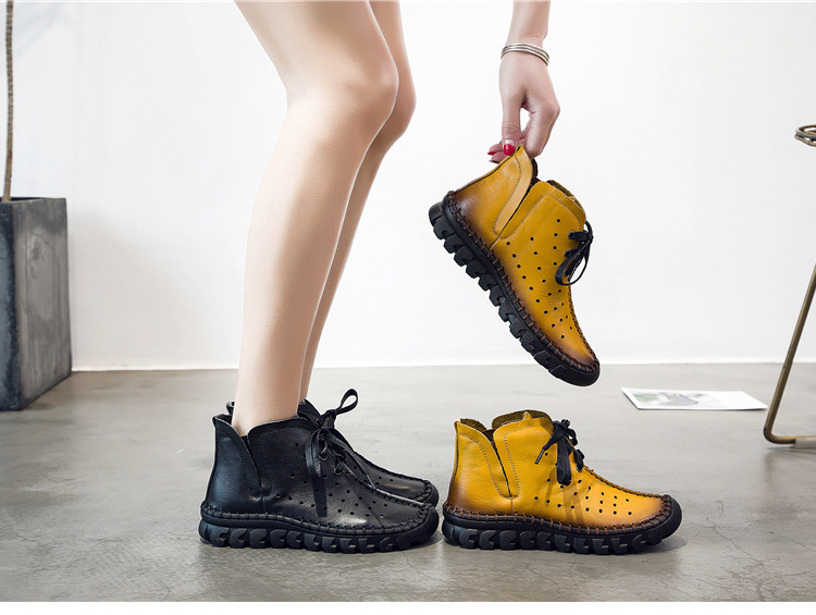 Bottes femme en En cuir - Ref 3354850 Image 19