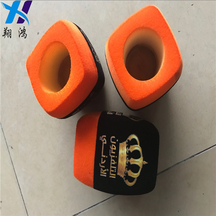 东莞厂大量生产话筒海棉防风植绒罩 防底噪用录音海绵植绒话筒套