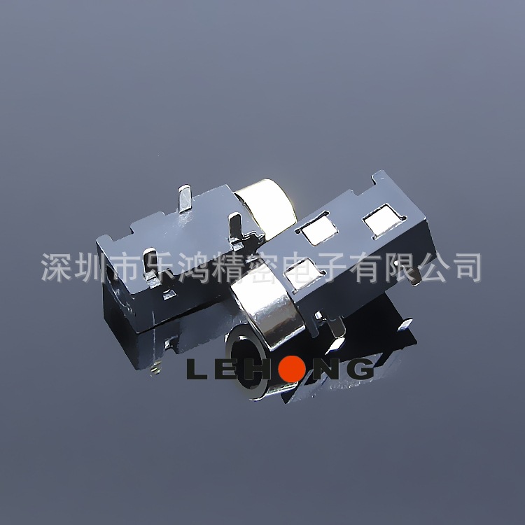 PJ-320G-3P五金头3极镀镍/3.5音频插座/PHONE JACK/耳机插座