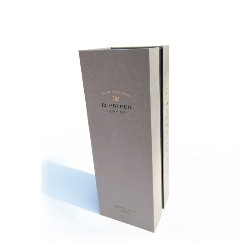 红酒葡萄酒高档盒制作logo红酒包装礼品盒烫金包装盒厂家硬纸板盒