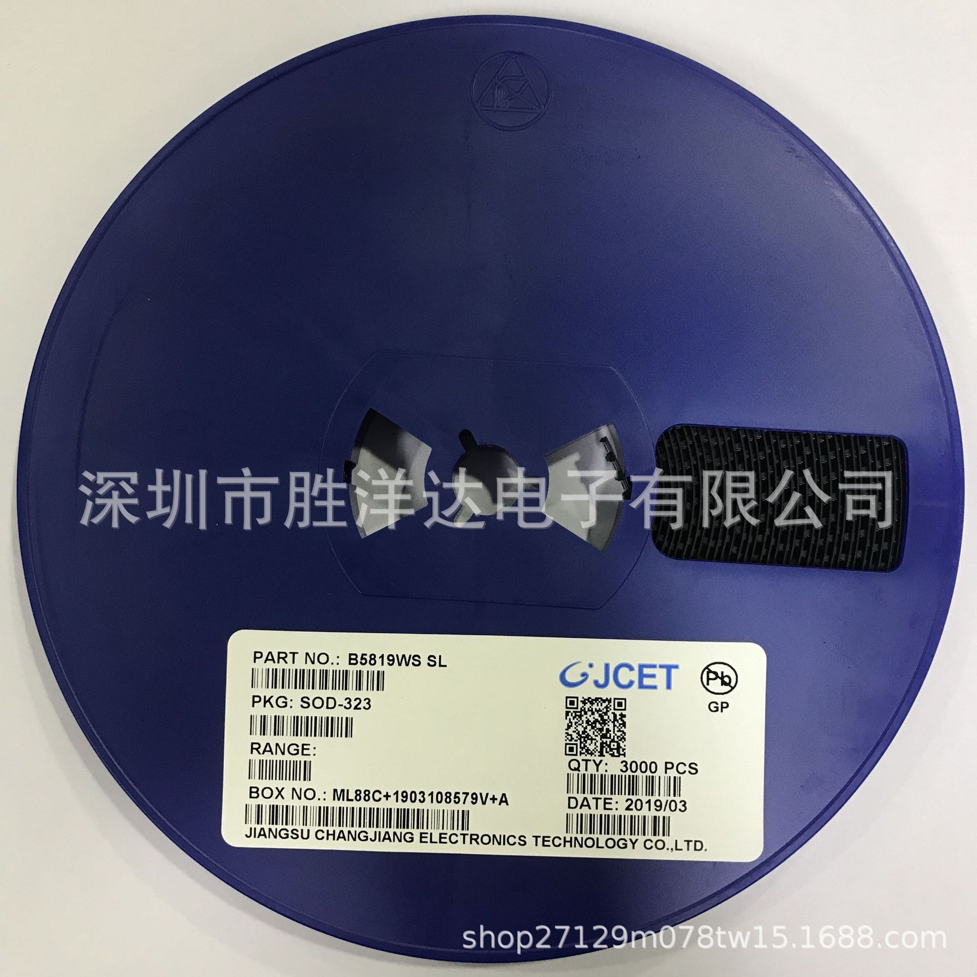 直销原装长电三极管 BC856W 3A SOT-323 双极型晶体管 现货