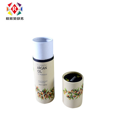 Manufactor customized Cylinder Kraft paper Tea Paper cans food gift Paper cans printing customized
