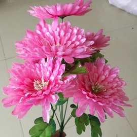 工厂直销9头千层菊清明花绢花插花仿真花人造花