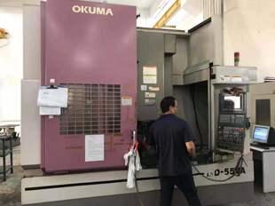 ���S�D׌̨ԭ�b�M�څf��1270�ձ�OKUMA55����CNC�ӹ�������X�