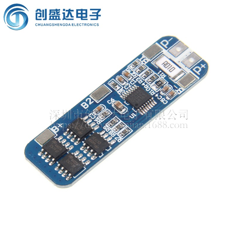 3串12V18650锂电池保护板11.1V 12.6V防过充 过放峰值10A过流保护