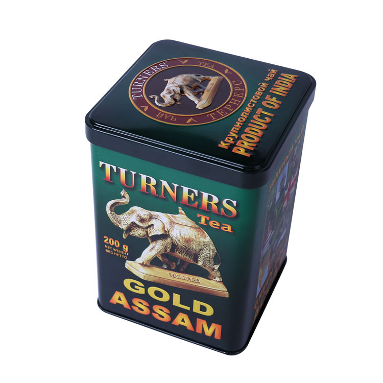 厂家方形铁罐包装盒 方形马口铁盒  通用铁盒包装 礼品包装盒