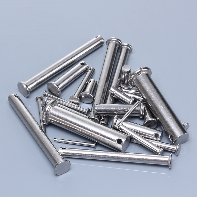 供应国标平头销轴 圆柱销钉带孔销轴 来图加工定做异型定位销轴