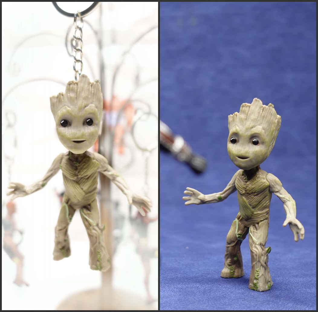 复仇者联盟银护卫队树人格鲁特groot手办公仔挂件钥匙扣|ru