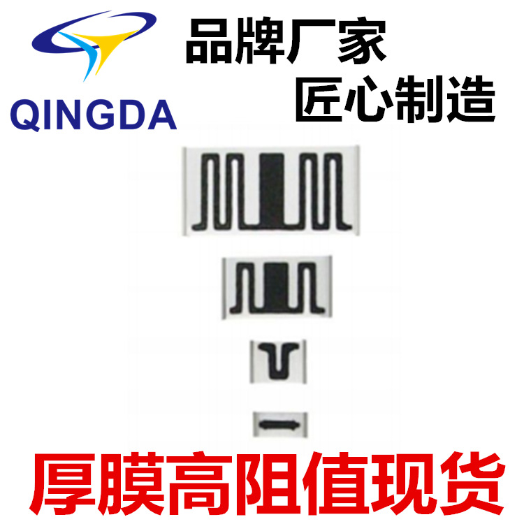 0603 0805 1206 2512 250M 100G 20G高阻厚膜片式电阻器