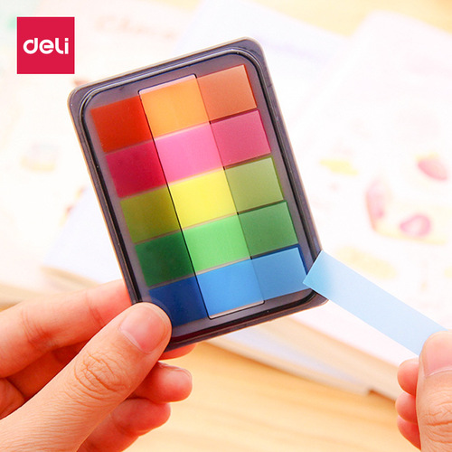 Deli 9060 Small Fresh Series Note Note Note Paper Post-It Note Instruction Strip Classification Instruction Sticker