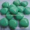 23-45mm green stone color drip-shaped fracture bead water droplet-shaped crack cracks irregular beads