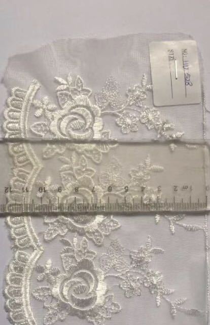 蕾丝花边内衣网布网眼刺绣机织花边|ms