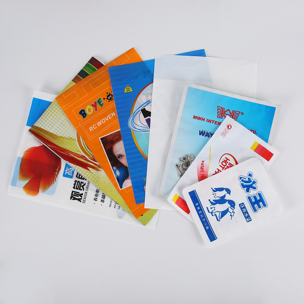 彩色opp塑料袋 PE塑料相片包装袋 通用产品塑料包装袋