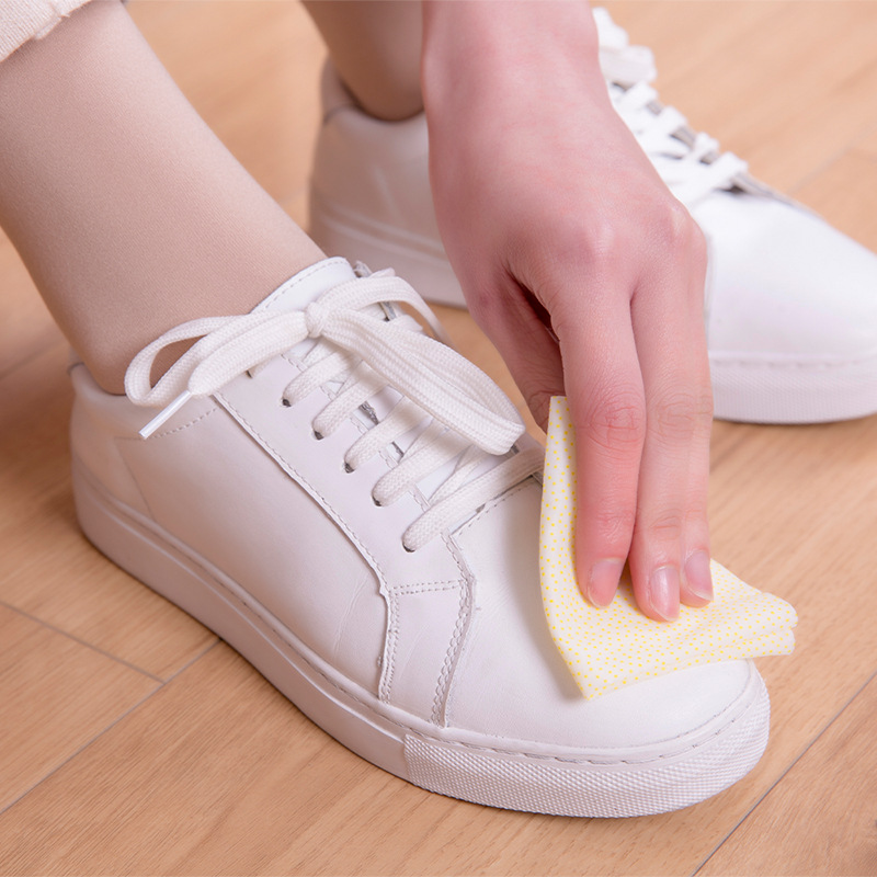 小白鞋清洁湿巾运动鞋篮球鞋旅游鞋擦鞋湿巾一次性擦鞋巾擦鞋20片