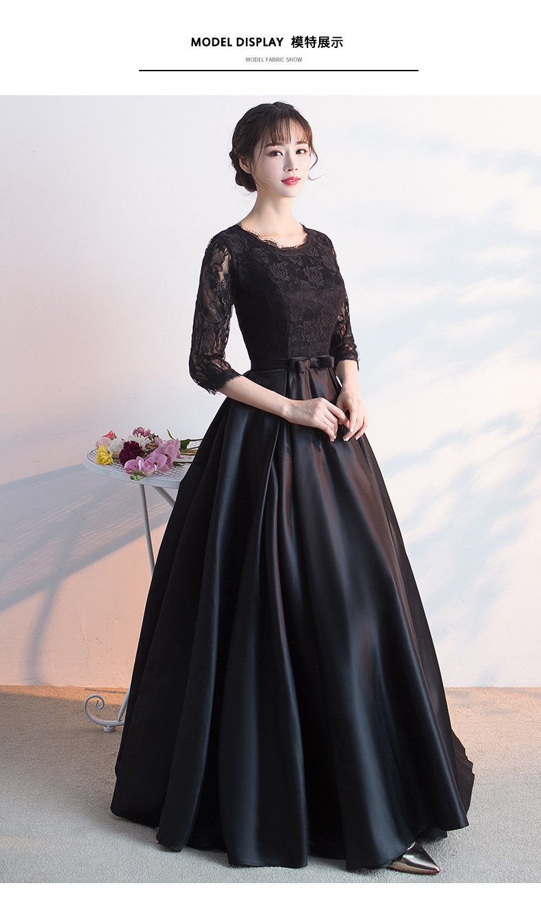Patchwork Satin Dress Image 3